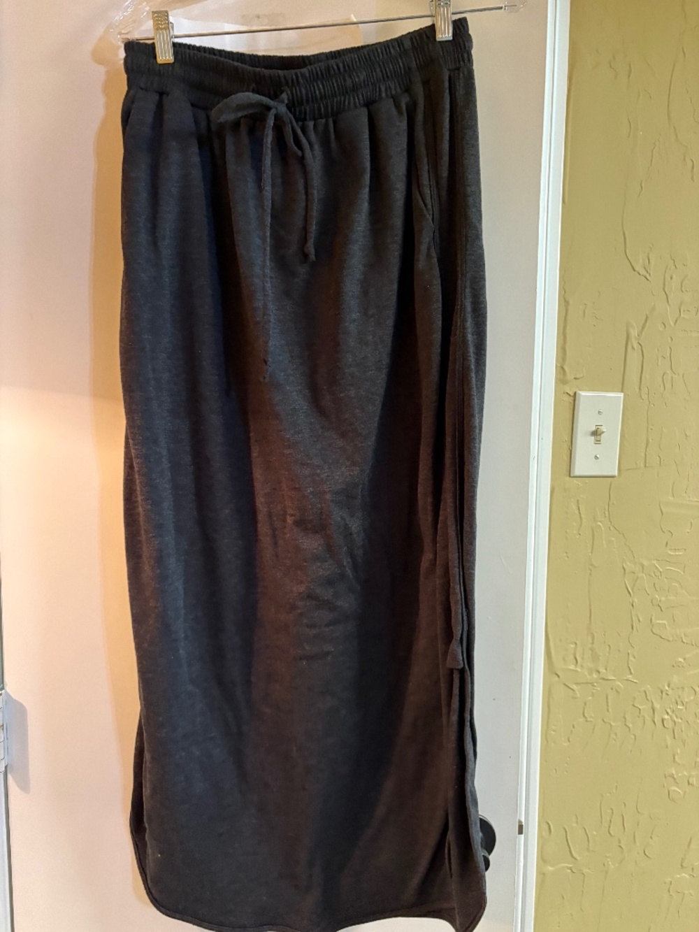 Three Birds Nest charcoal maxi skirt